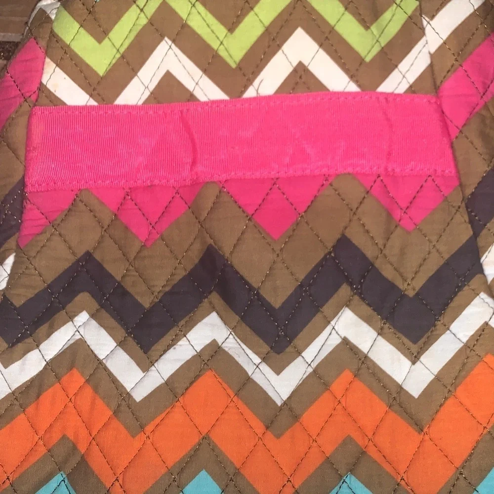 Chevron Patterned Shoulder Bag